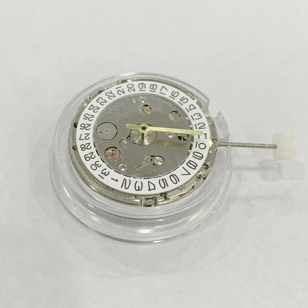 Pantalla de calendario 21 joyas Mingzhu 2813 movimiento de reloj relojes mecanismo de reloj piezas de reparación accesorio - imagen 4