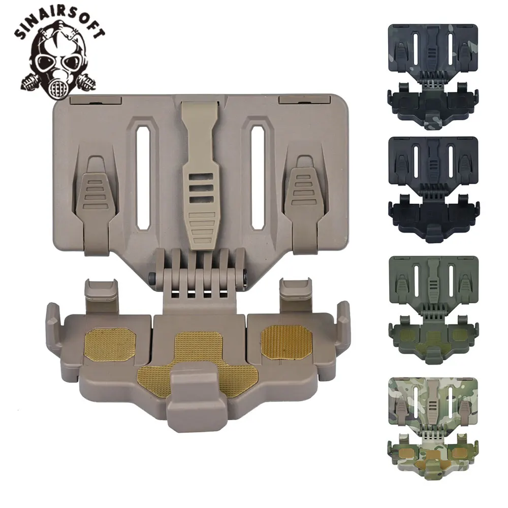 Clip de montaje de teléfono táctico MOLLE para chaleco portador de placa, soporte Universal ajustable para bicicleta, aparejo de pecho, accesorios de caza y ciclismo - imagen 3