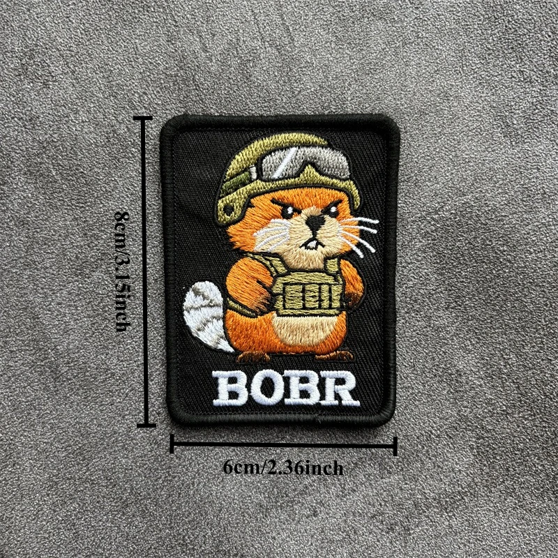 Parche táctico bordado insignia moral militar – con velcro - imagen 5