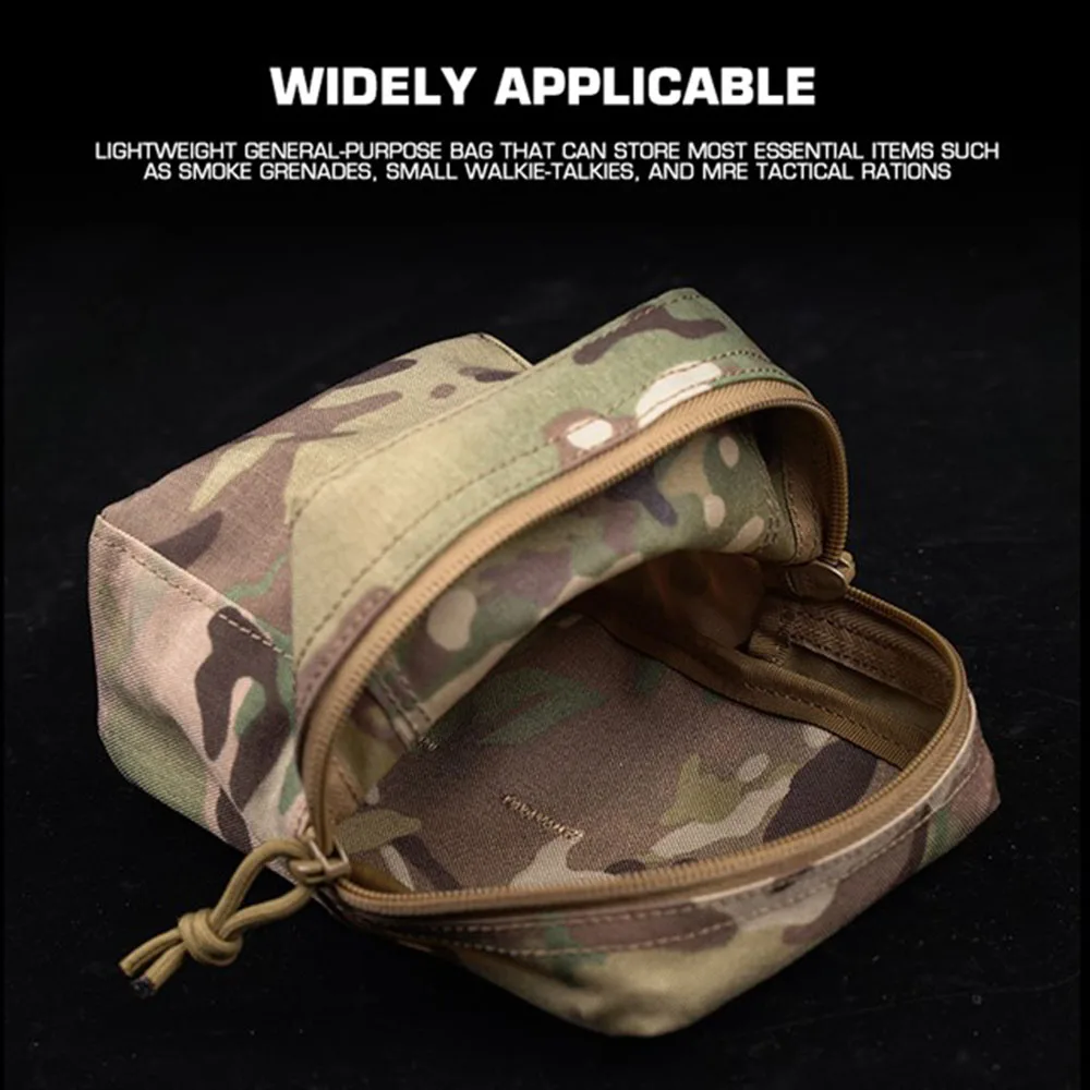 Bolsa de accesorios MOLLE táctica para exteriores, bolsa de almacenamiento portátil multifuncional, bolsa GP ligera - imagen 3