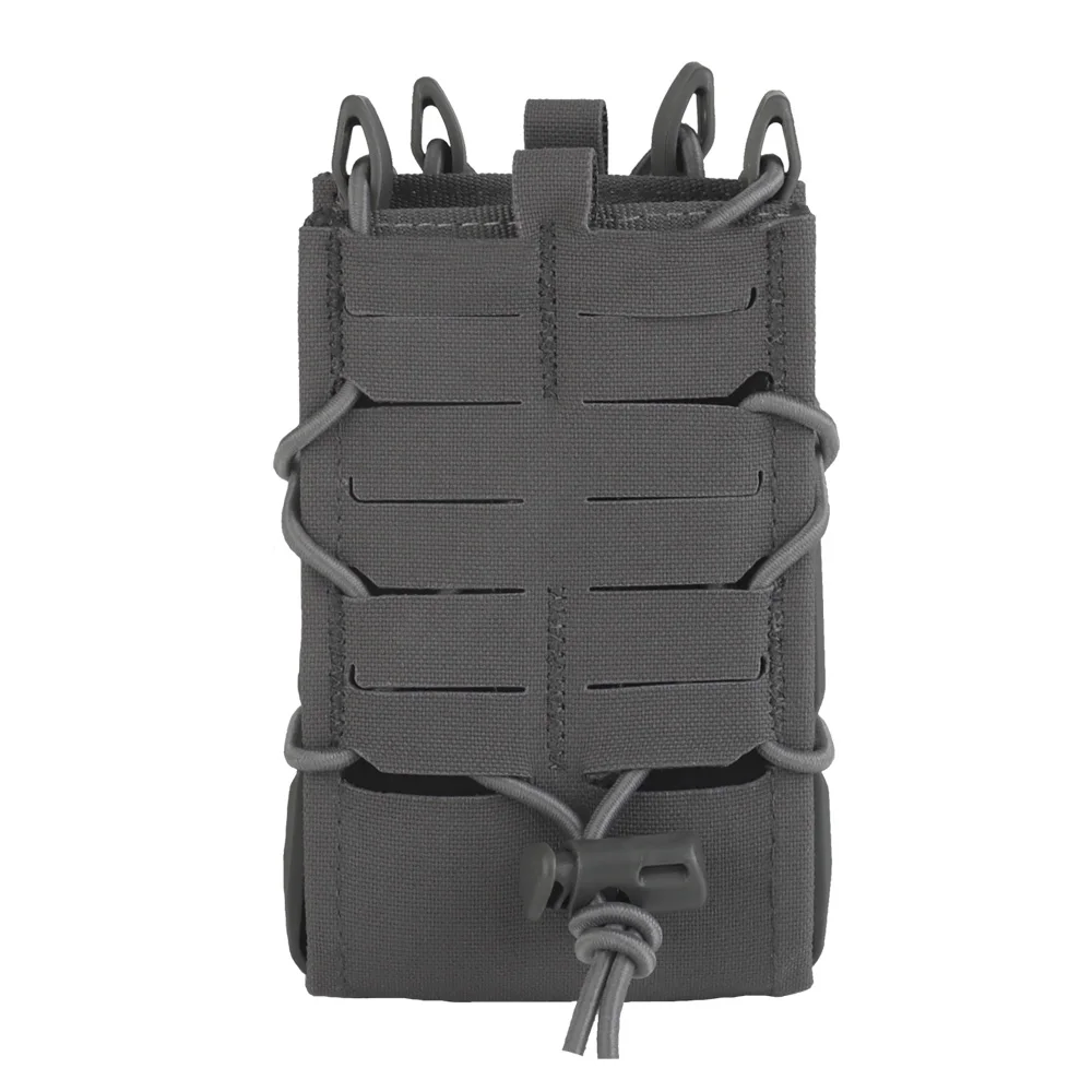 Tiger V2 conjunto combinado de bolsa para revistas Molle gancho-bucle Mag Carrier Pisol 9mm.40S & W.45ACP.357 Rifle AR M4 funda para revistas Airsoft - imagen 4