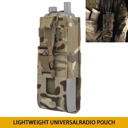 MPU5 PRC163 Bolsa para walkie talkie MOLLE ligera compatible Airsoft