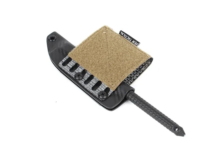 Pew-cuchillo táctico estilo Ferro, plataforma de montaje de cuchillos estilo cuña, accesorios auxiliares Airsoft para caza