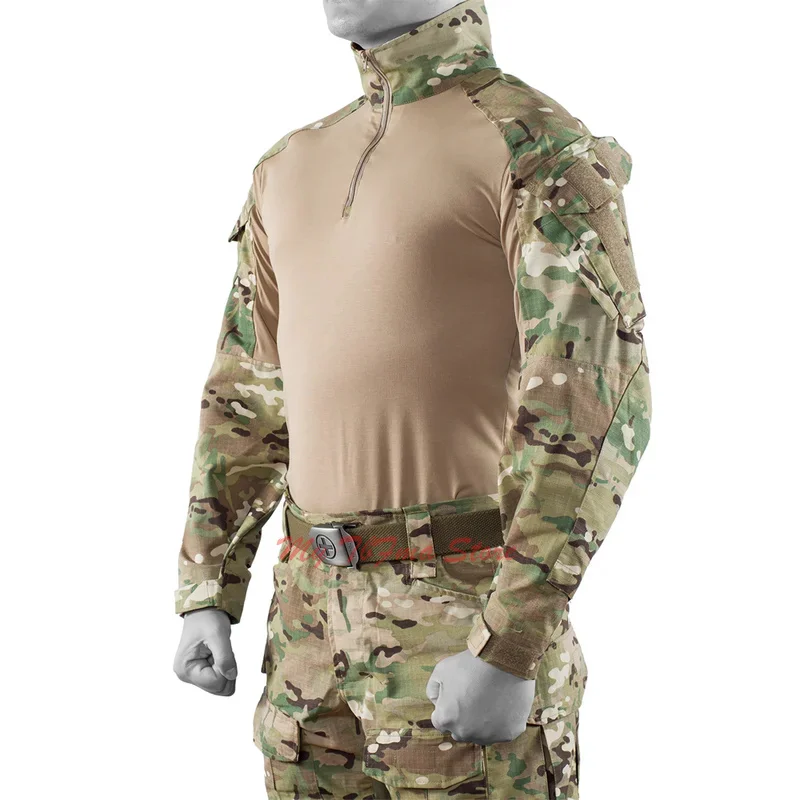 Gen3 chaqueta táctica de camuflaje multio traje de rana de manga larga uniforme de combate top de entrenamiento G3 pantalones tácticos pantalones de trabajo - imagen 5