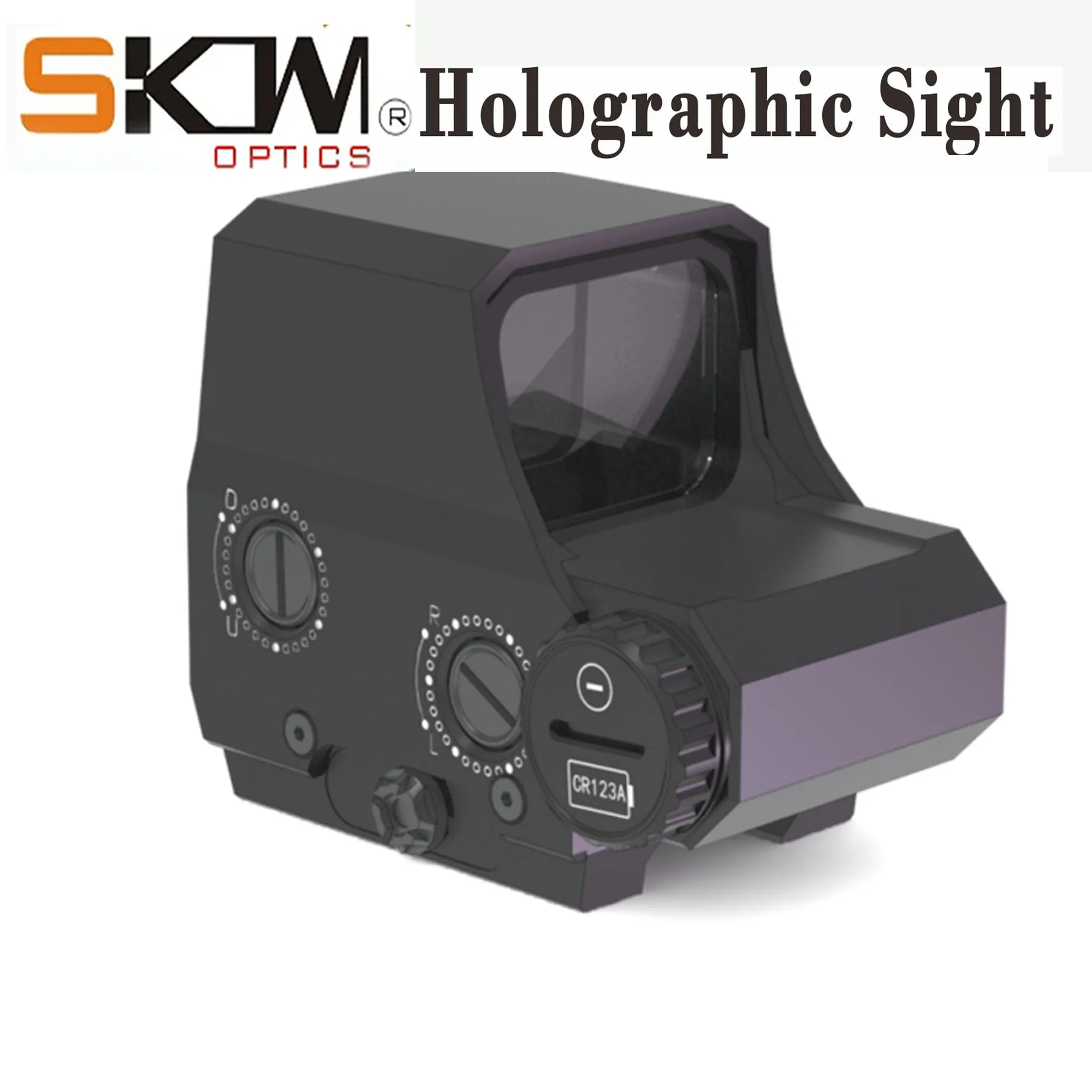 Skwoptics-mira holográfica mira compacta para rifle, caza para mira telescópica Picatinny Rail AR15, - imagen 4