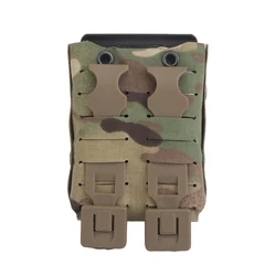 Bolsa porta revistas táctica Rifle, inserto Molle trasero rápido