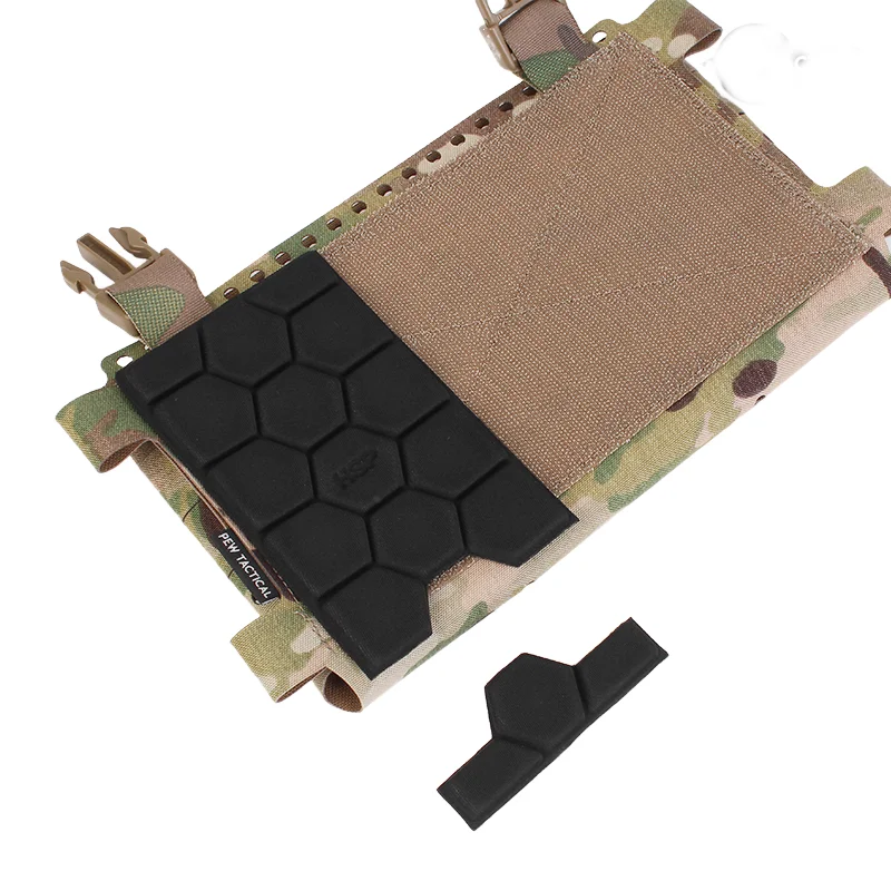 Almohadilla Modular de montaje en el pecho, almohadilla de espuma de nido de abeja D3Cr, Ua81, modelo de castor táctico - imagen 3