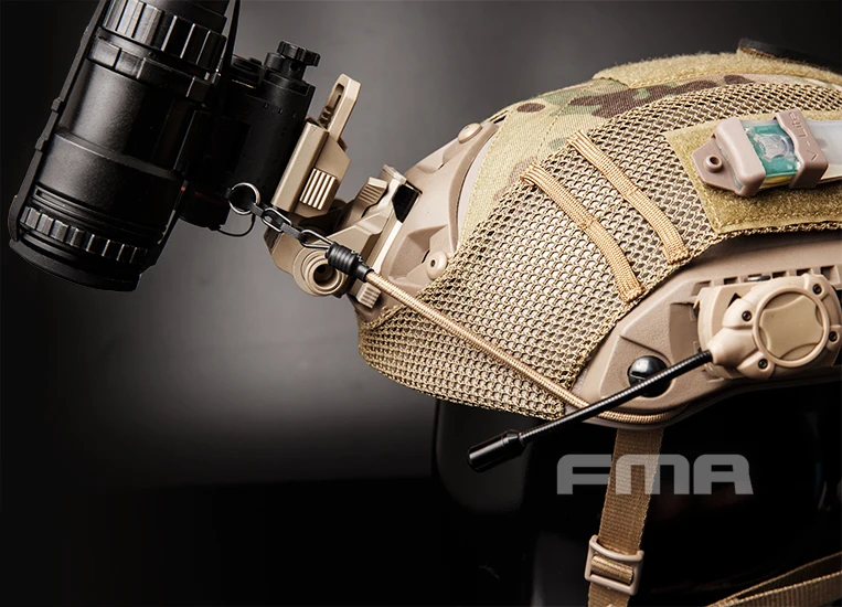 Gancho de cuerda de cordón de goma elástica de repuesto FMA para casco estilo ACH NVGs/VAS y ARCs - imagen 3