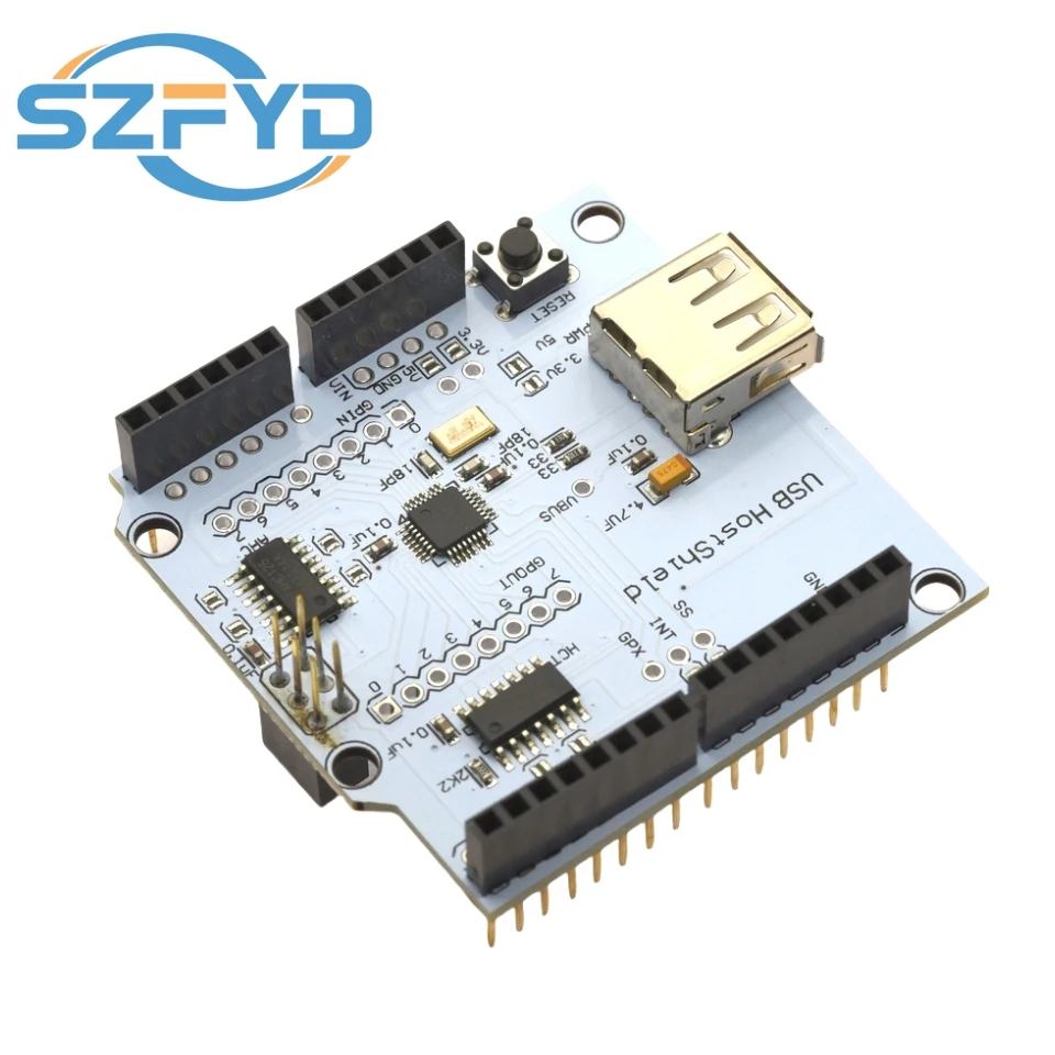 El escudo USB Host es compatible con Google ADK para el módulo de placa de desarrollo UNO MEGA MAX3421 - imagen 5