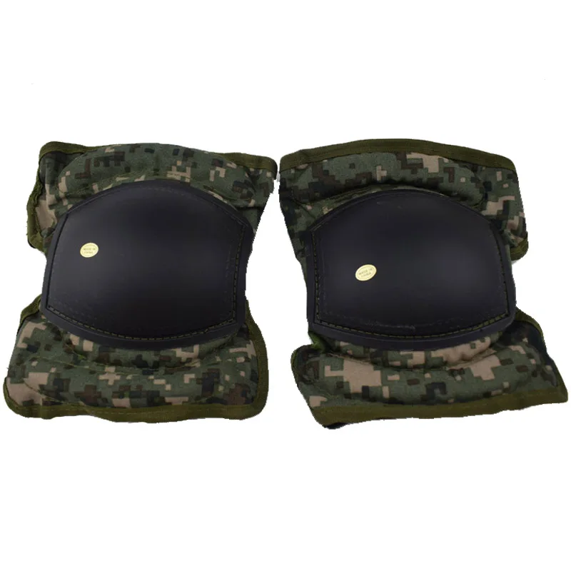 Rodilleras de camuflaje táctico, coderas CS, ejército militar, deportes al aire libre, equipo de seguridad para caza, juego de almohadillas protectoras ajustables - imagen 2