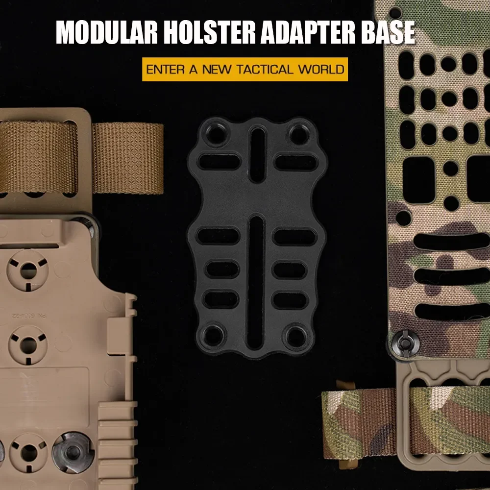 Adaptador de funda de pistola Modular, Base de caza Airsoft Glock Mag, accesorios para plataforma G-CODE RTI SOC/OS/XST QLS - imagen 4