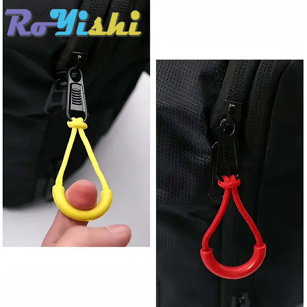 Tirador Lariat cremallera U – Cordón táctico negro - imagen 4