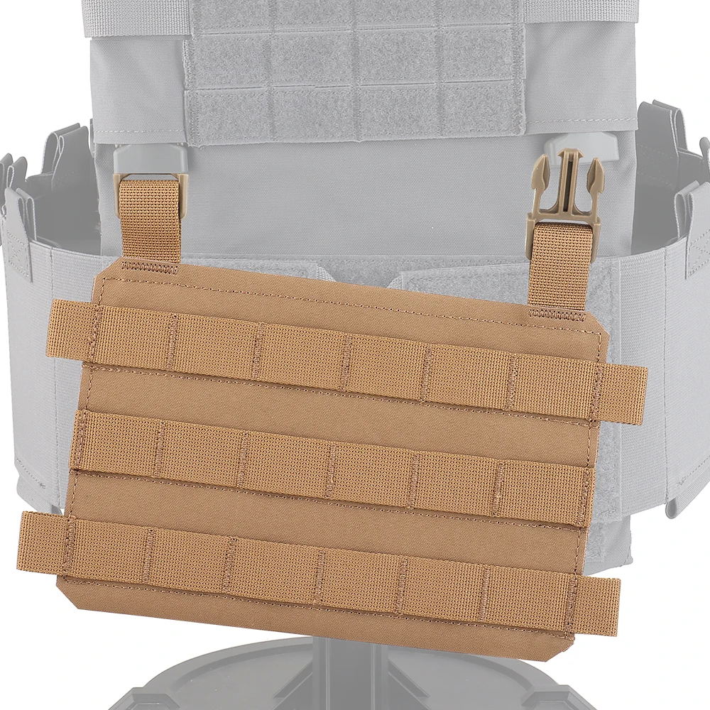 Sistema Molle multifuncional táctico de camuflaje, chaleco, Panel frontal, cartel de Clip rápido para aparejo de pecho, portador de placa - imagen 5