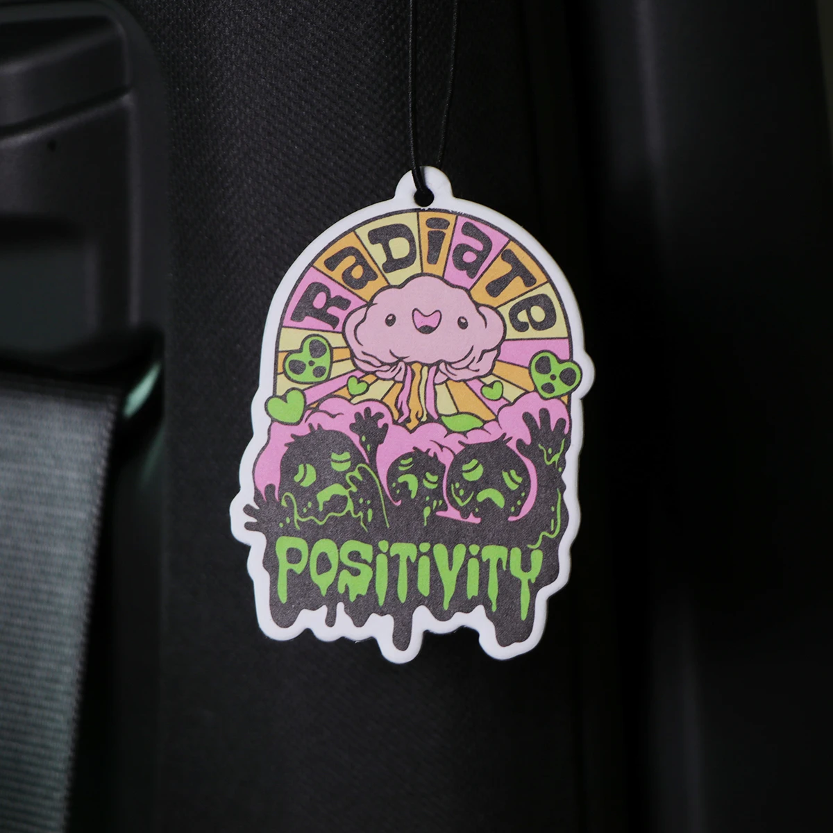 Citas de energía positiva, tabletas de aromaterapia para coche, colgante Interior de coche, ambientador, decoración colgante para espejo retrovisor - imagen 4