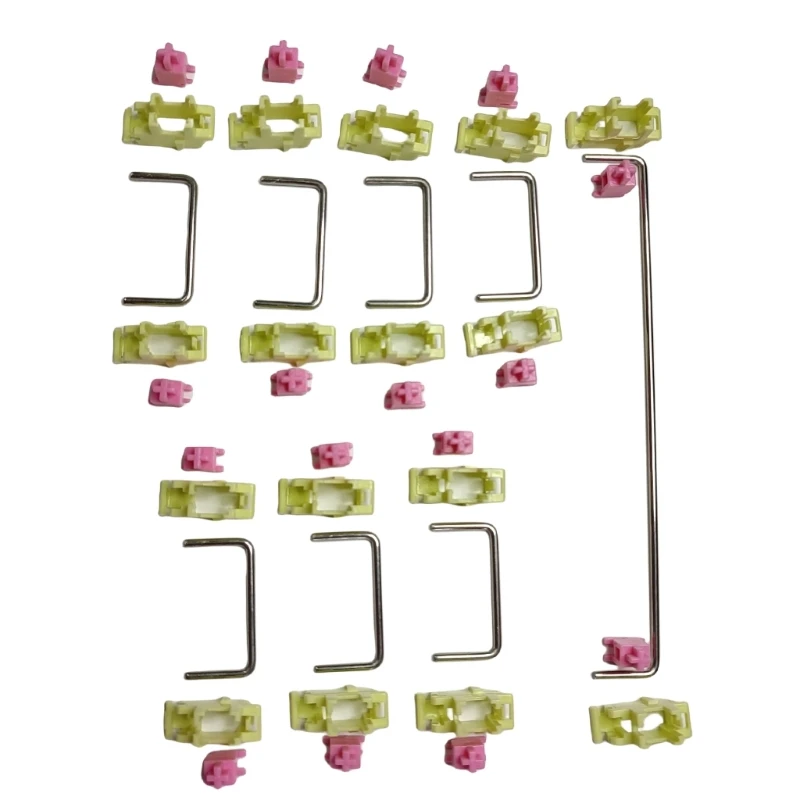 Juego estabilizadores teclado mecánico para teclados diseño 61/87/104/108 mejora experiencia escritura K1KF - imagen 3