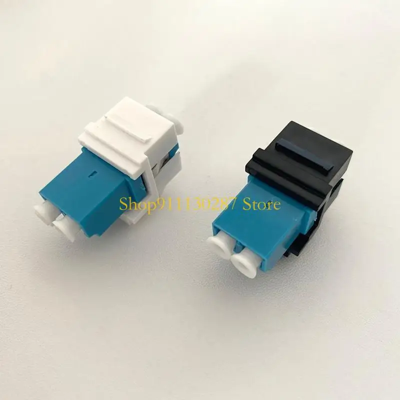 J1HC, paquete 10 conectores Keystone fibra, conector dúplex, adaptador conectores ópticos - imagen 4