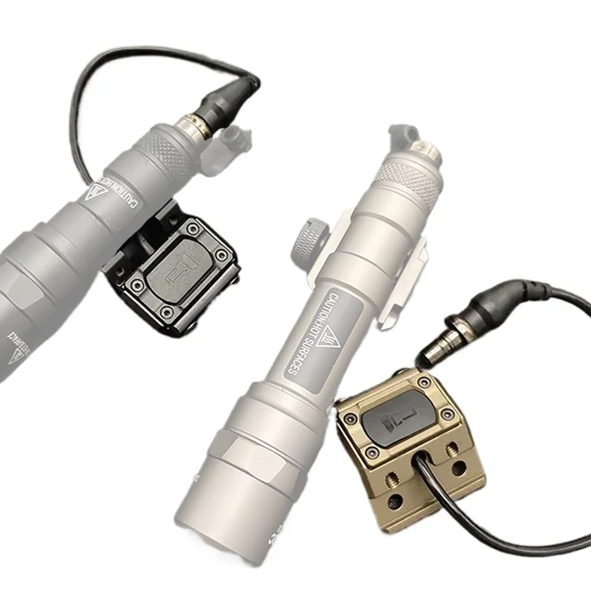 Botón táctico Surefire M600 M300, interruptor de presión de la unidad, enchufe SF, Airsoft, potentes armas para Rifle, luces de explorador - imagen 4