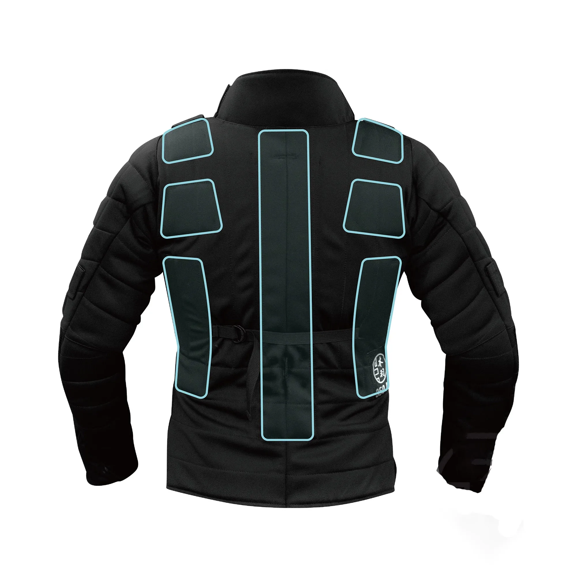 Chaqueta de tamaño mediano para exteriores, armadura de algodón, espada de acero, entrenamiento, espada, soldado, equipo de protección contra golpes - imagen 3