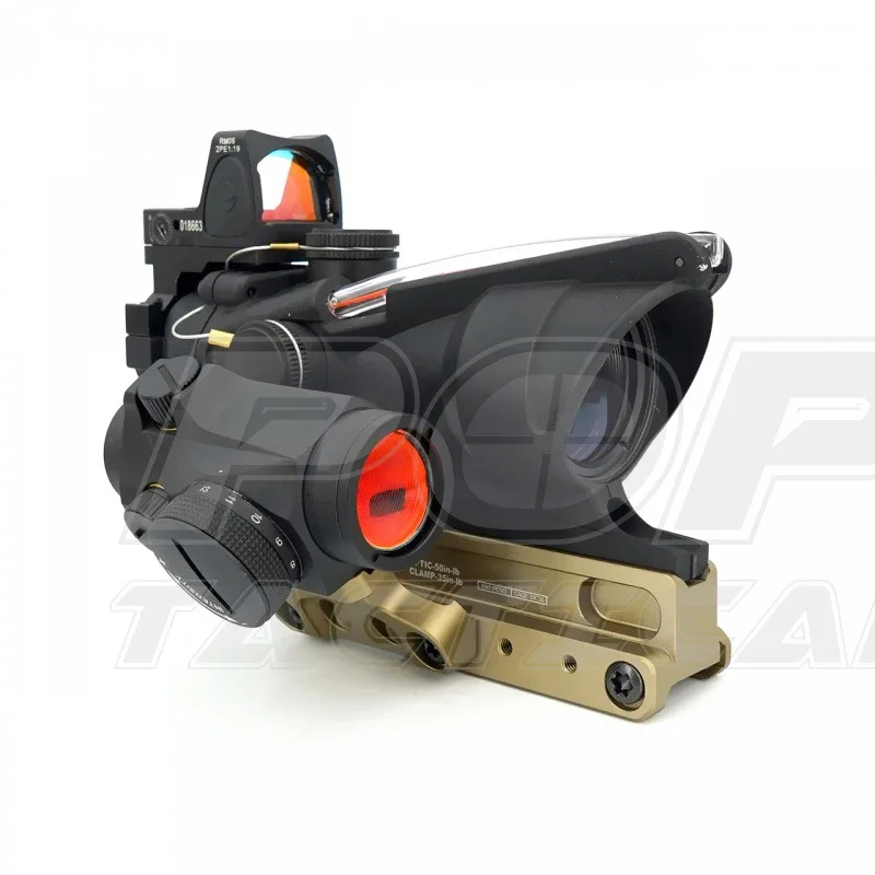 Adaptador óptico compensado RM06 de montaje rápido, juego de Base de visión de punto rojo t2, TA31, TA11, Airsoft Wargame, caza, Aluminio - imagen 2