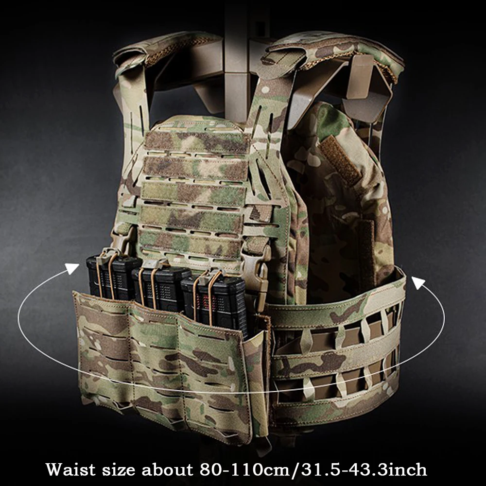 Chaleco táctico - Vista frontal completa