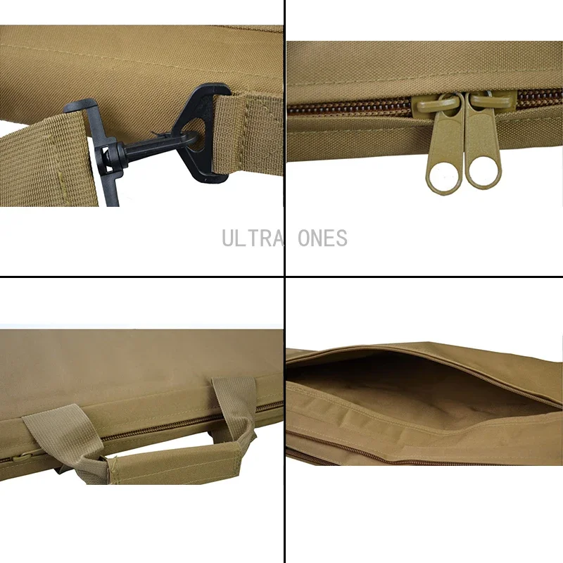 Bolsas para pistola táctica de 85CM/100CM, bolsa de transporte para pistola de entrenamiento de caza y tiro, bolsos de hombro CS para Paintball, funda para Rifle de francotirador - imagen 5
