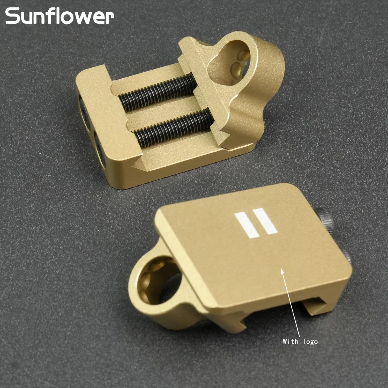 Base de montaje de Metal táctica QD Sling Mount, adaptador QD, Base de eslingas de liberación rápida para riel de 20MM, accesorios de caza al aire libre - imagen 3