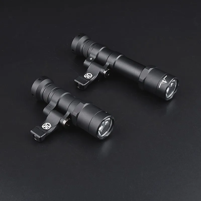 WADSN Airsoft M600 M300 linterna táctica M640 M340 arma de caza Scout Base giratoria de riel de luz compatible con m-lok Keymod montaje en riel - imagen 2