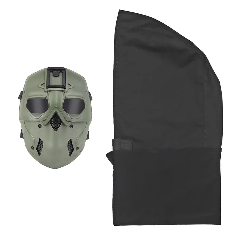 Gorro táctico, conjunto de máscara facial salvaje, accesorios de Paintball, juego de guerra, caza, deportes al aire libre, equipo de protección, accesorios de película - imagen 5