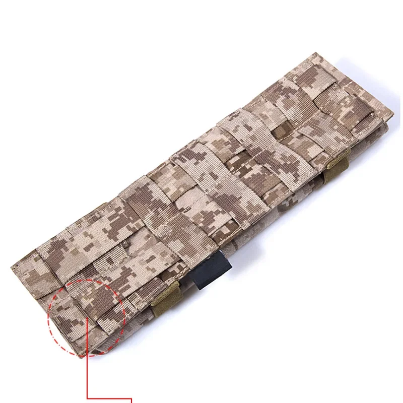 Bolsa de carga de tapa doble C4 con tira táctica, Kit de herramientas de tira de 30cm de largo, bolsa de accesorios multiusos MOLLE G006 - imagen 3