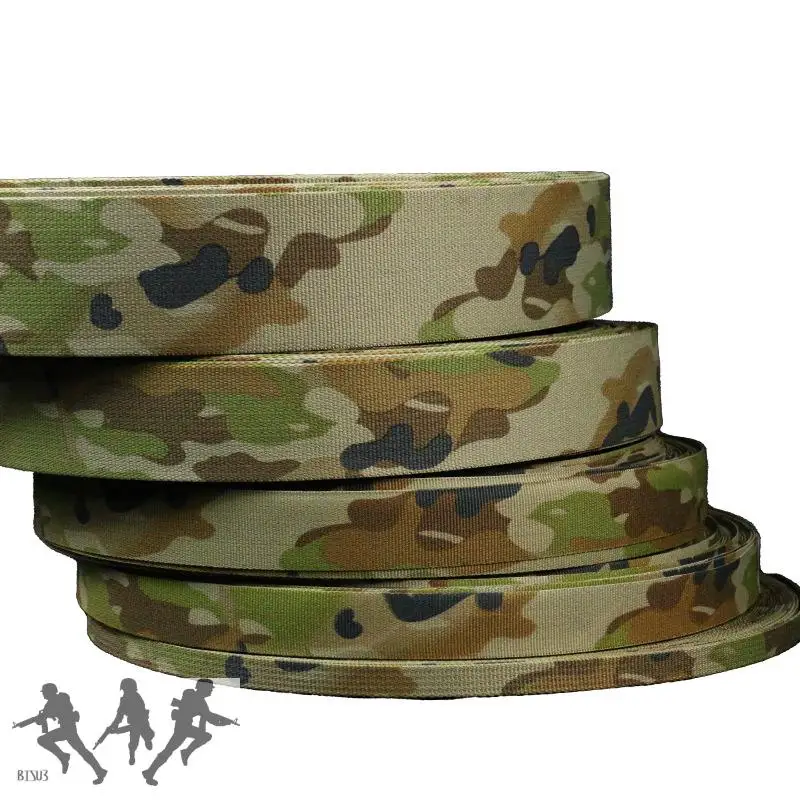 AMCU nuevo camuflaje australiano correas molle IRR infrarrojo reflectante retardante de llama DIY mochila táctica correa de cinturón - imagen 5