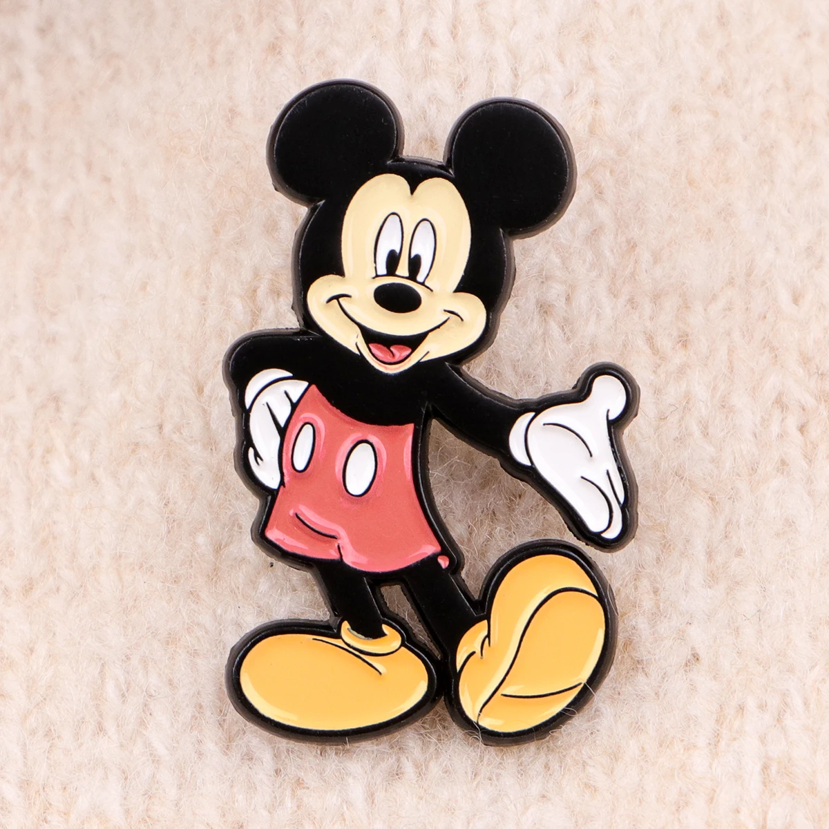 2 unids/set de alfileres esmaltados de ratón bonito, conjunto de broche de animales de dibujos animados, Pin de solapa de Metal, insignia, accesorios para mochila, joyería, regalos para amigos - imagen 3