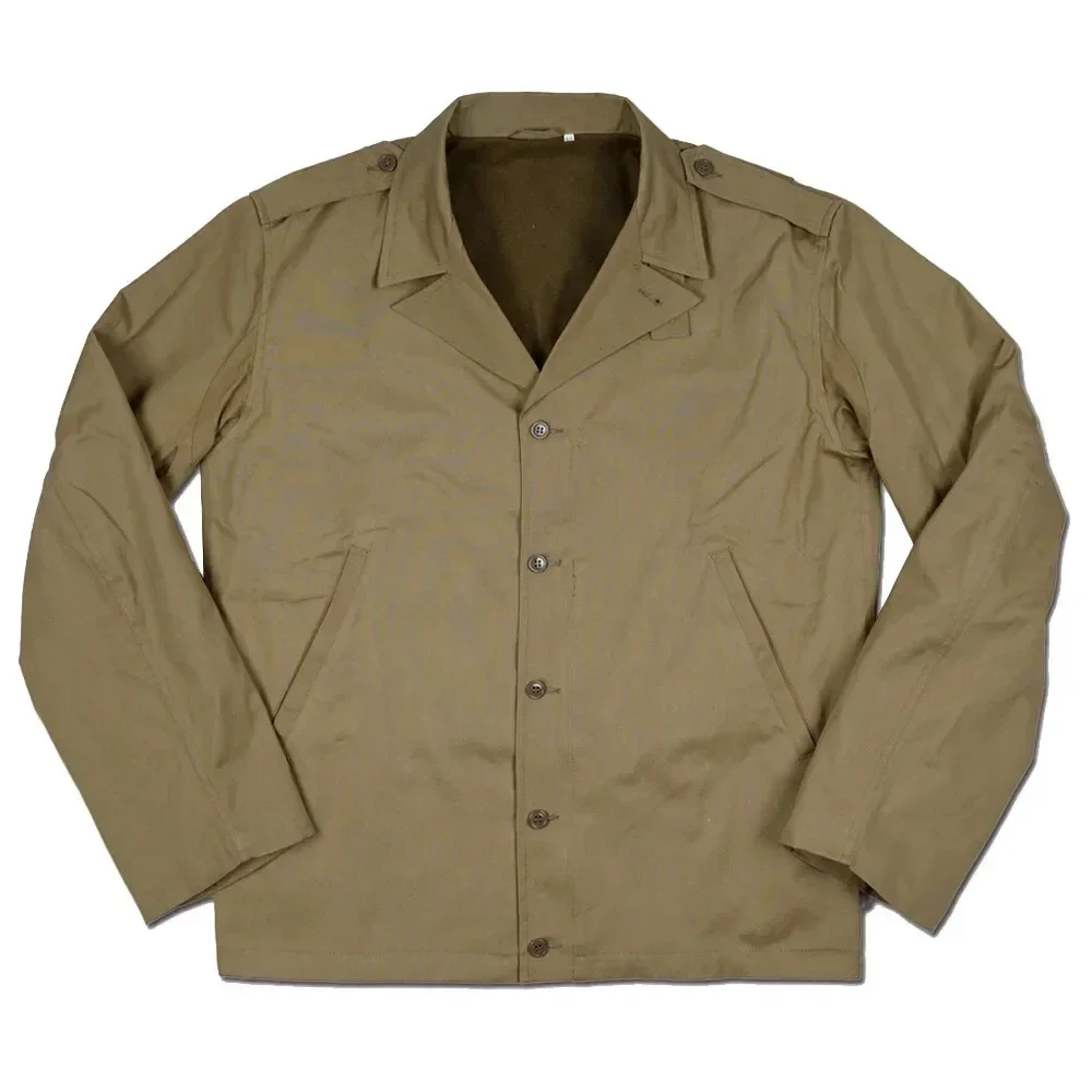 Chaqueta de soldado americano de la Segunda Guerra Mundial, chaqueta de entrenamiento recreativo para exteriores para hombre, abrigo frío aislante para soldado M41
