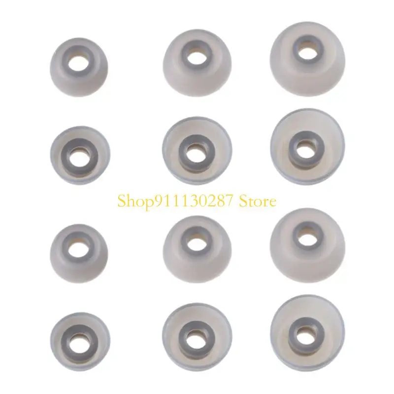 J1HC 6 pares fundas auriculares silicona suave para auriculares 75t