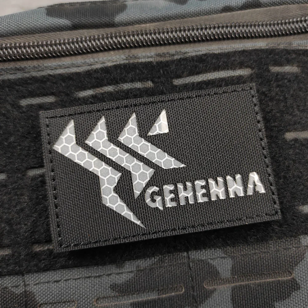 Parche de archivos azules, brazalete reflectante IR, moral táctica militar, Granblue, parches de archivos en la ropa, mochila, insignia de gancho y bucle - imagen 5