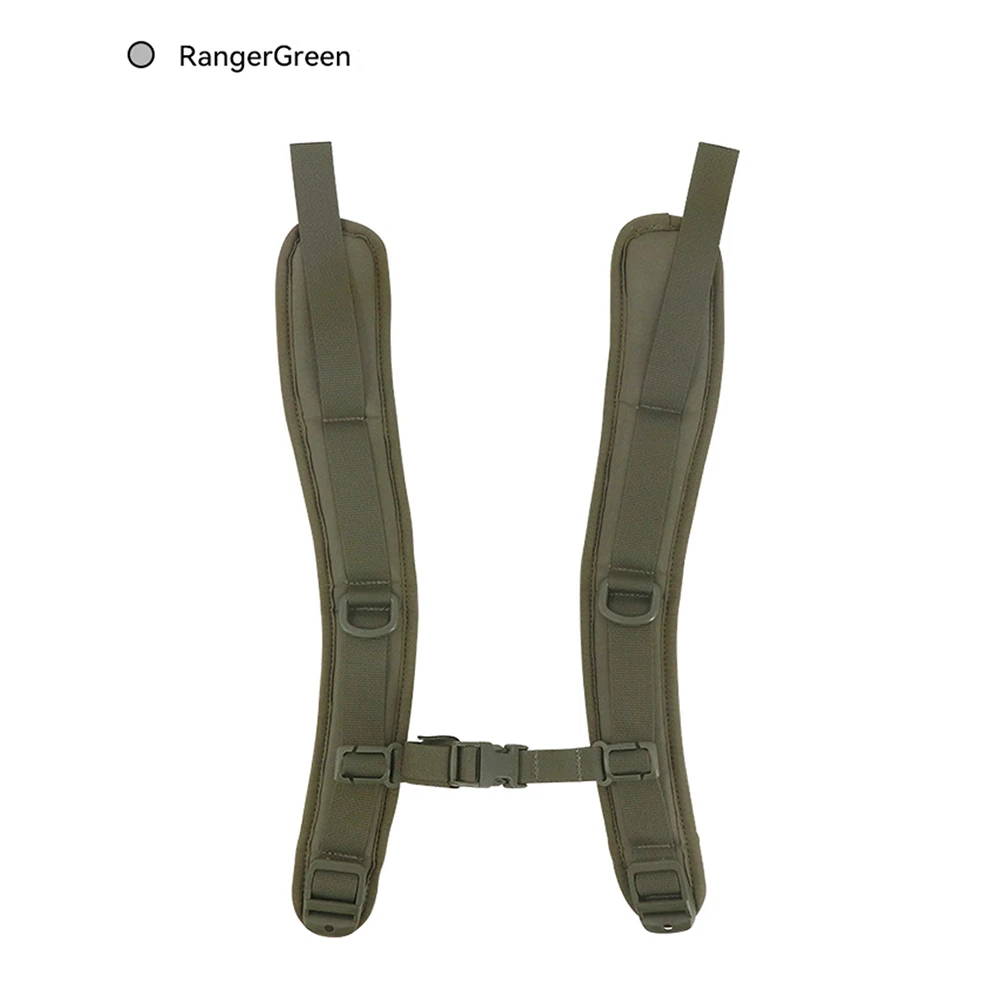 Correas de hombro cómodas para aliviar la presión estilo X, mochila táctica, correas dobles para los hombros, accesorio de modificación - imagen 5