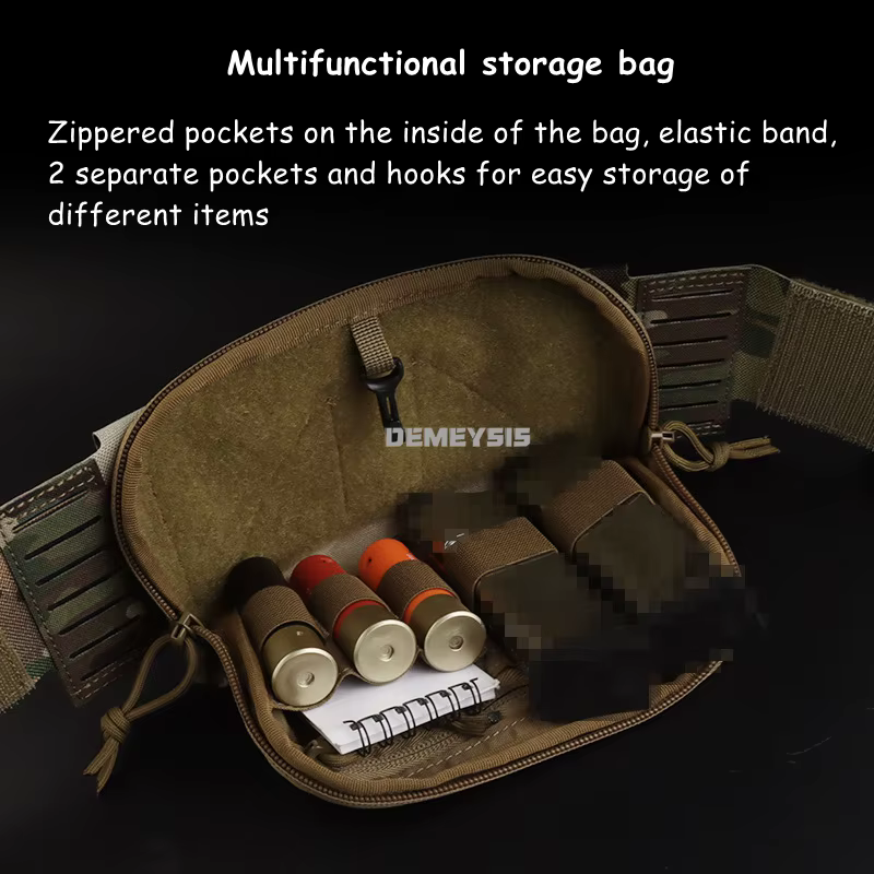 Bolsa táctica de administración 2 capa con Triple Mag MOLLE Aifsoft - imagen 5