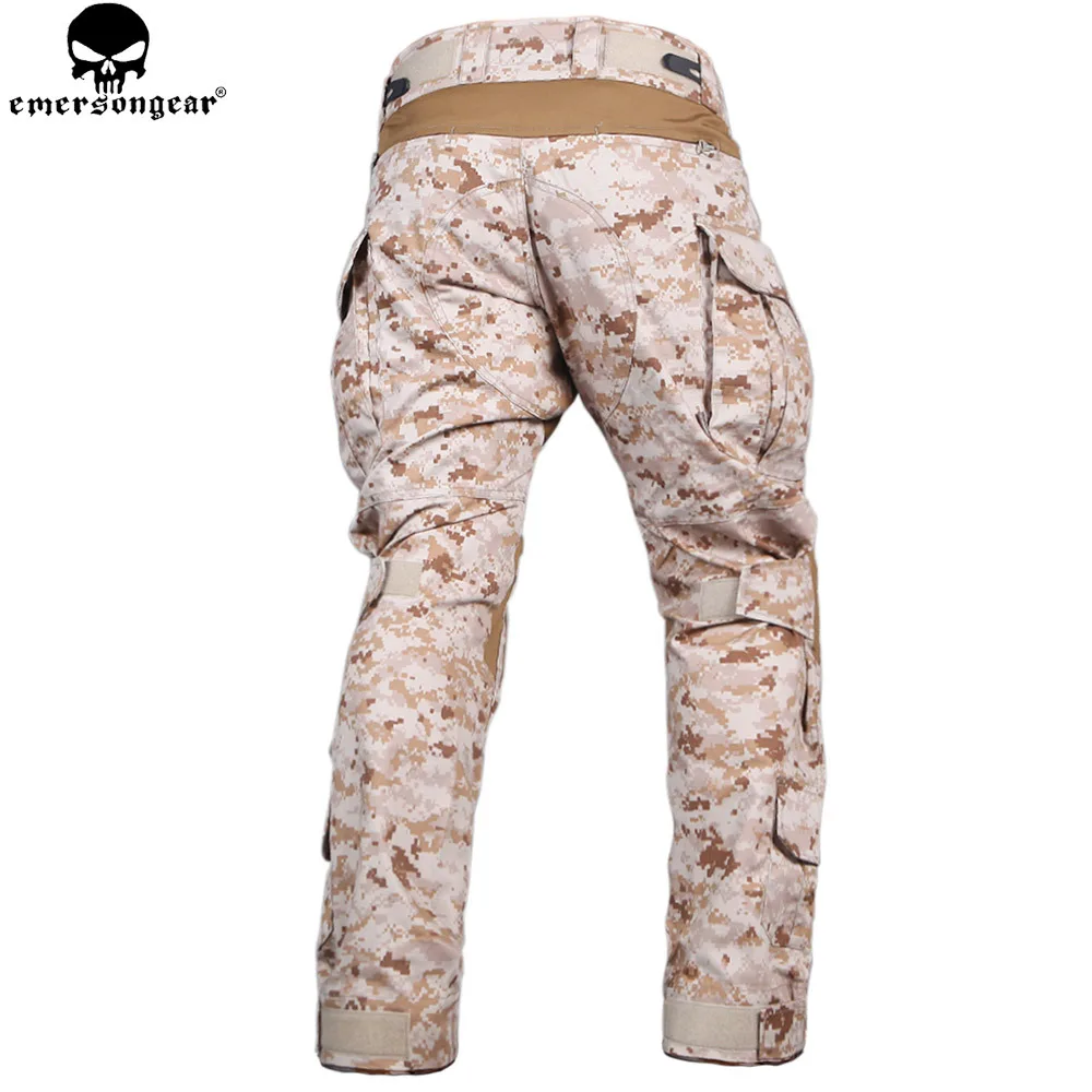 EMERSONGEAR-uniforme de combate G3 para caza, camisa de camuflaje múltiple, pantalones tácticos con rodilleras, desierto AOR1, nuevo - imagen 3