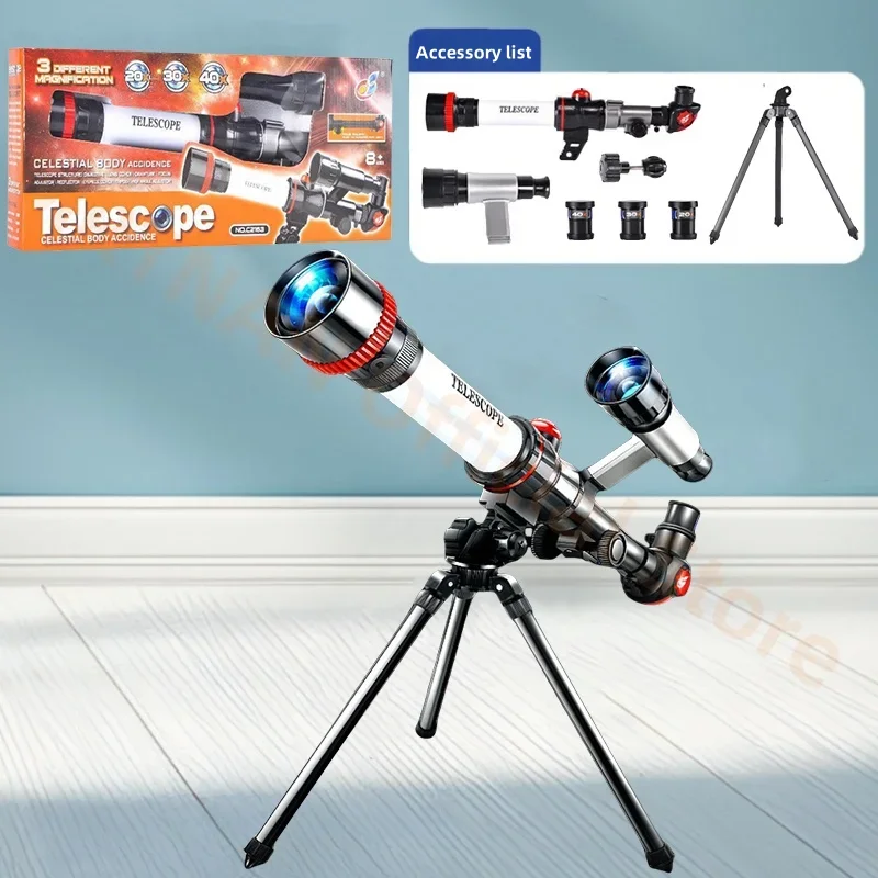 Telescopio HD telescopio astronómico profesional Monocular de Gran Aumento binoculares portátiles regalos para niños - imagen 2