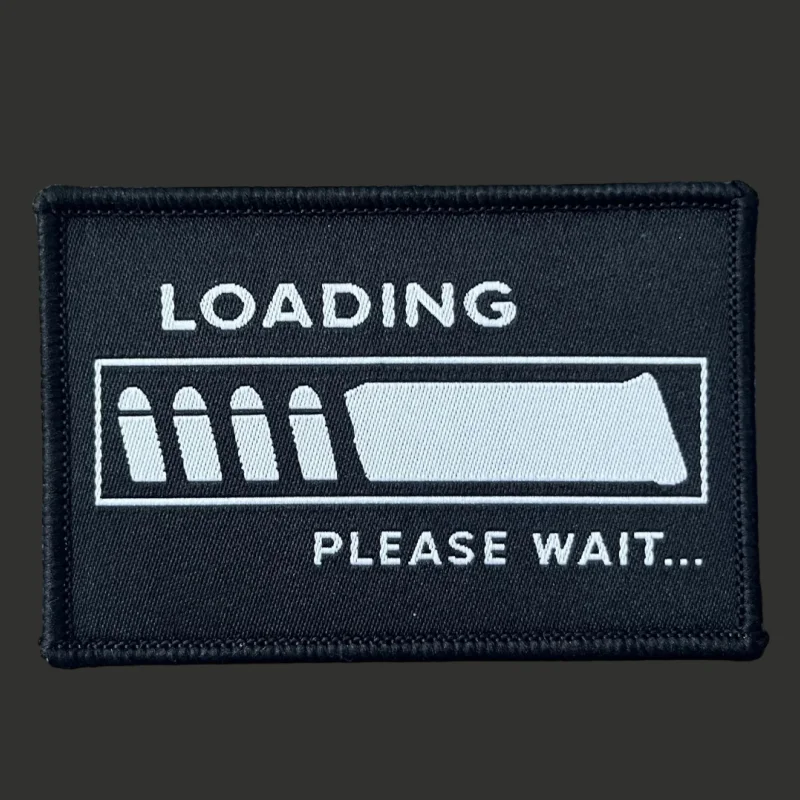 Parche de carga para espere, insignia de moral táctica, gancho y bucle estampado, mochila militar, accesorio de decoración de ropa, brazalete adhesivo - imagen 2