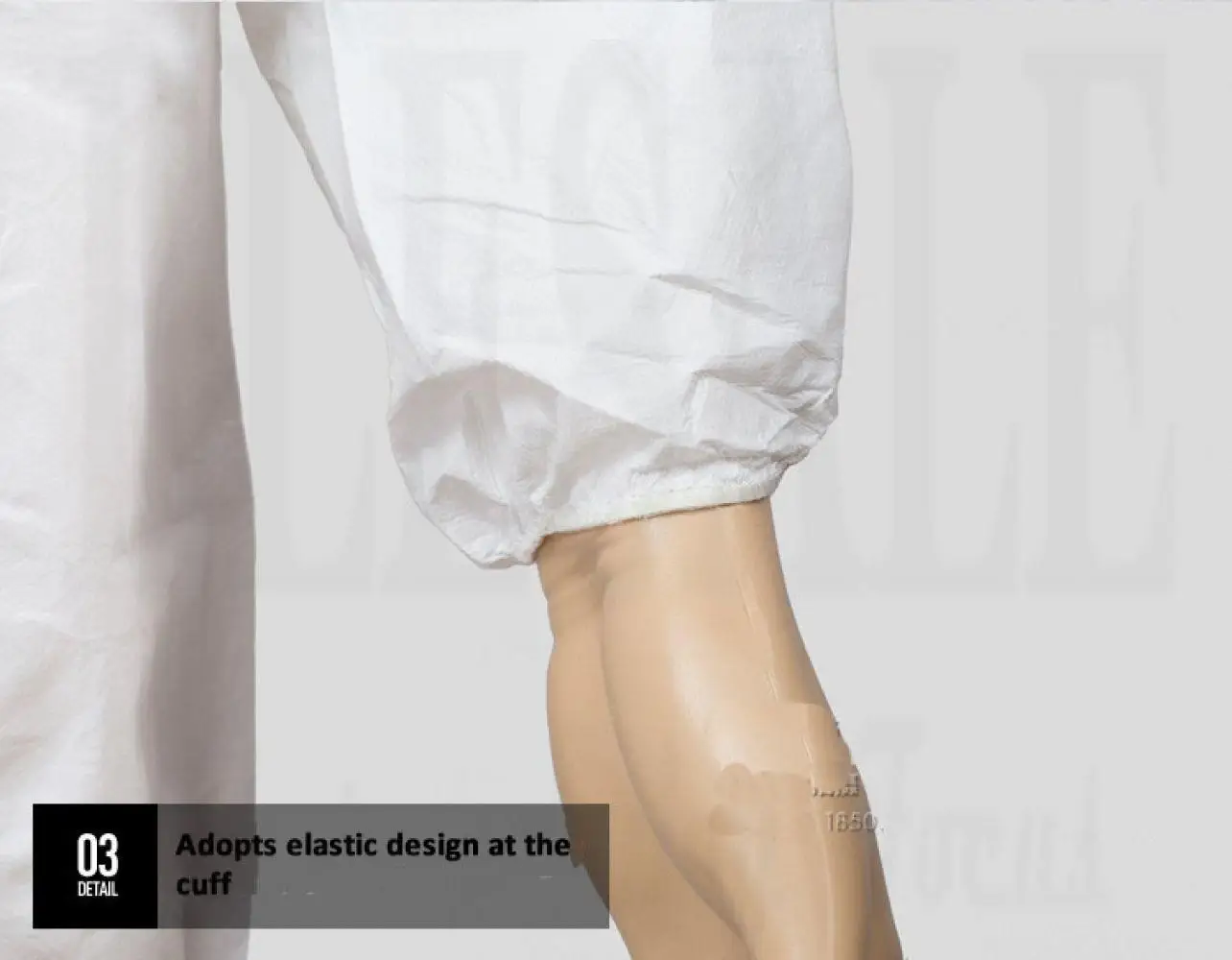 Ropa protectora desechable a prueba de polvo SF, resistente al agua y al aceite, ropa de seguridad para el trabajo, pintura antipolvo, traje general de trabajo de decoración - imagen 5