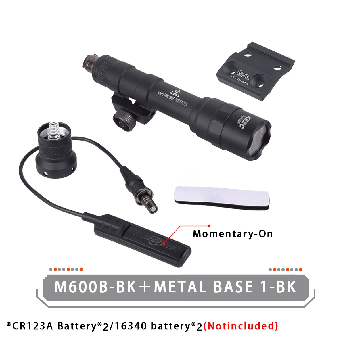 M600B BK MLOK KEYMOD