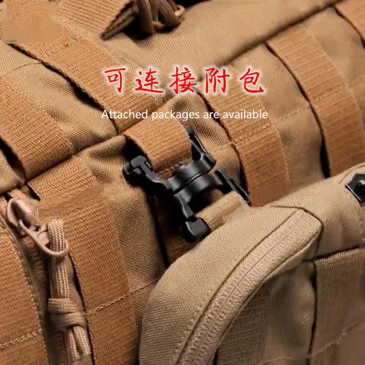 Clip táctico rápido de doble apertura para correas Molle - imagen 2