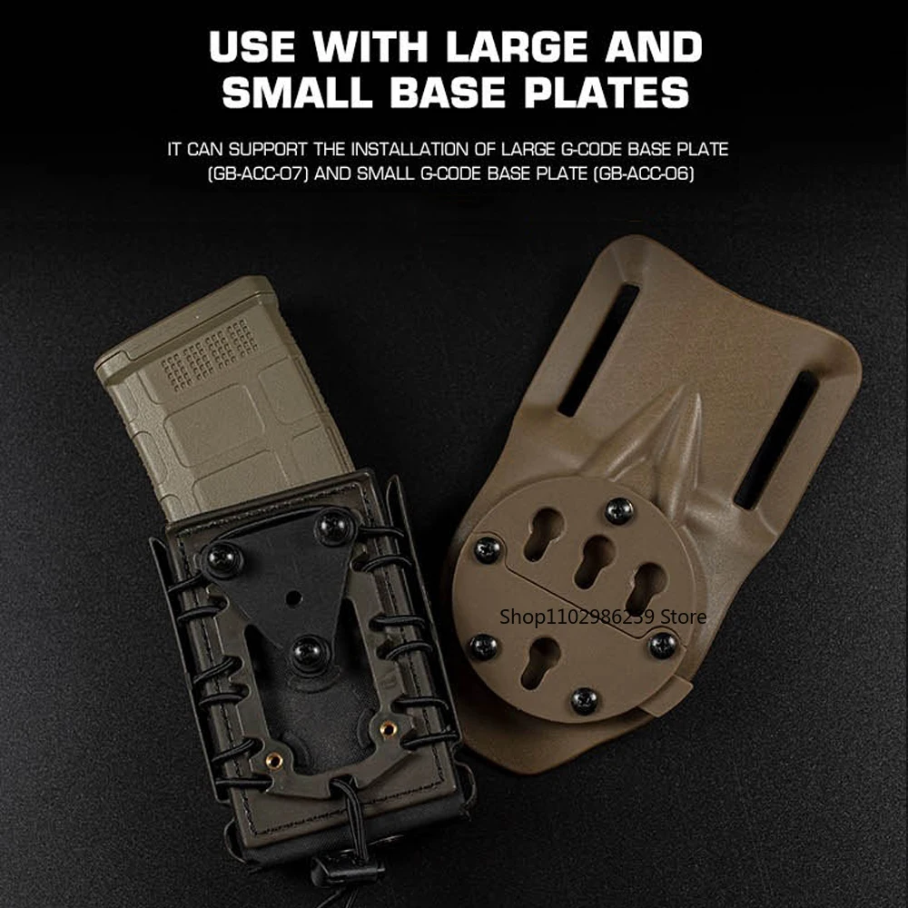 Adaptador de funda de pistola de montaje G-Code RTI DUTY para plataforma de pierna caída, Base de cinturón táctico MOLLE para tiro, caza, Airsoft - imagen 5