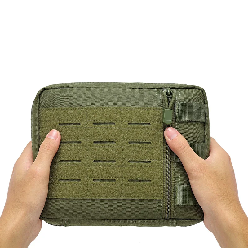 Bolsa de accesorios MOLLE multiusos, portaherramientas de supervivencia médica multifuncional táctica para exteriores, accesorios de caza - imagen 4