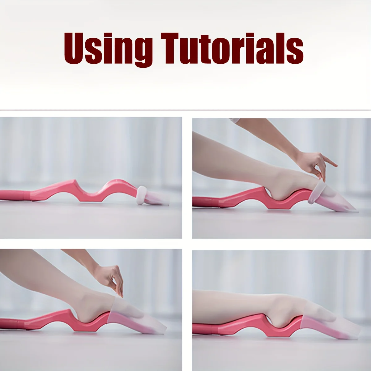 Un juego de 7 Uds. De herramientas de prensado del empeine de baile, herramientas de prensado del empeine de ballet, herramientas de modelado del empeine de baile para entrenamiento diario, uso de danza