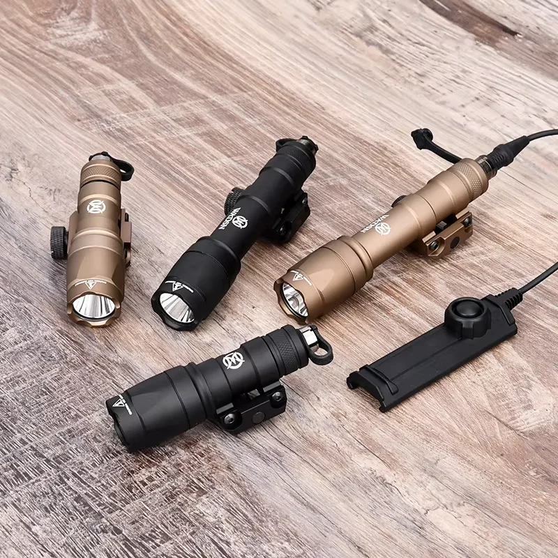 Juegos Tácticos WADSN M300 M600 Serie Surefire M300A Linterna SF M600C Luz de Caza Interruptor de Presión Botón de Doble Función - imagen 2