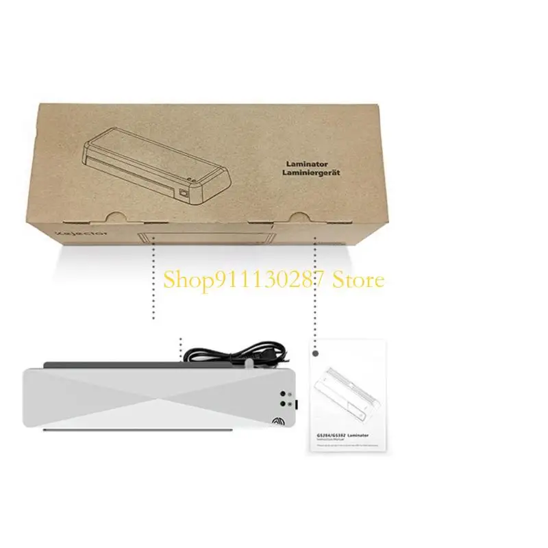 Máquina laminadora J1HC para hogar, pegamento con calentamiento 2 minutos, velocidad paso 320 mm/min, y - imagen 3