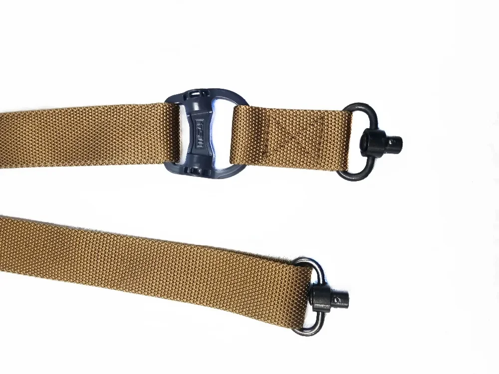 Eslinga giratoria MS4 ajustable QD para Rifle táctico, correa de nailon para pistola de caza, montaje de correas de escopeta de seguridad - imagen 4