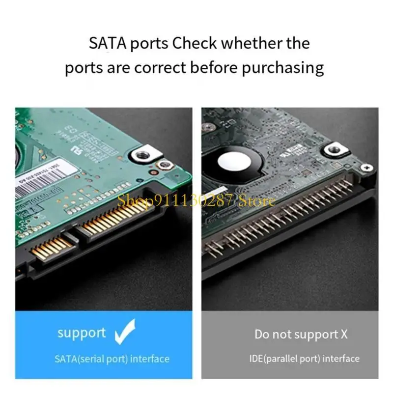 J1HC para 2.5 Case SSD USB3.1 Caja recinto del adaptador disco duro para PC portátil 2.5 pulgadas -SERIAL 2.5 - imagen 4