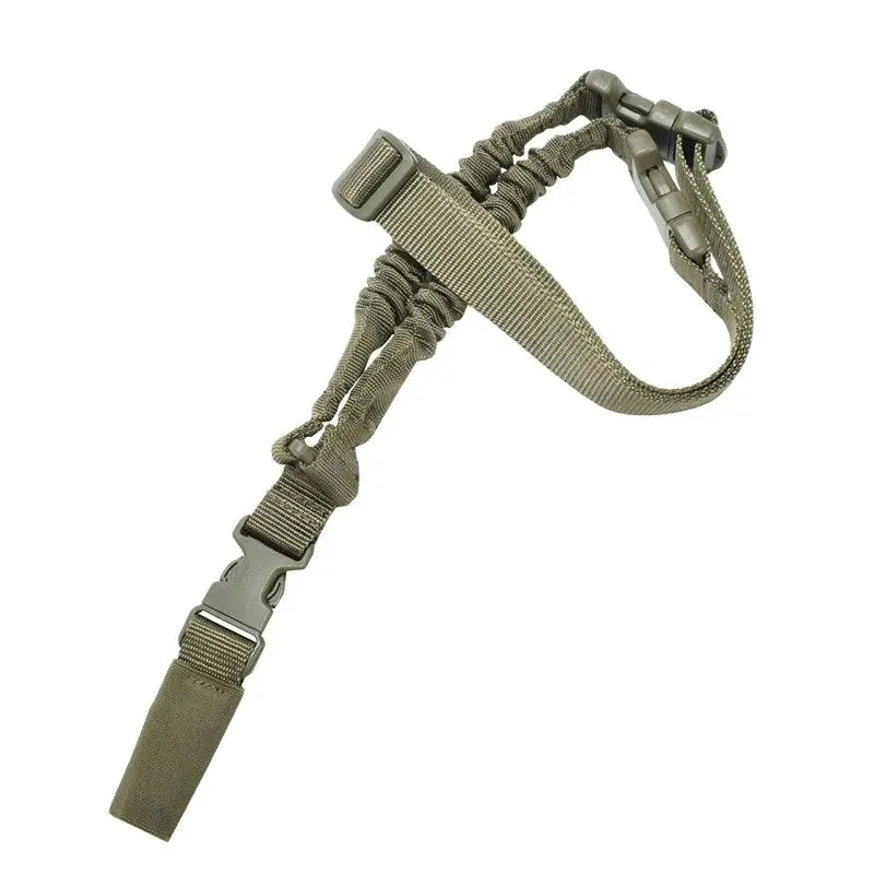 Correa ajustable de un solo punto para Rifle, sistema de eslinga para arma de caza táctica - imagen 5